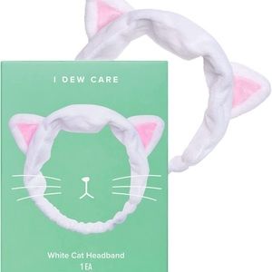 I DEW CARE White Cat Beauty Headband